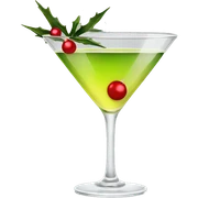 Christmas martini  sticker