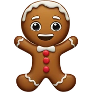 gingerbread sticker