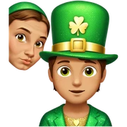Sparkling Leprechaun sticker