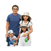 outdoor fun with friends sticker