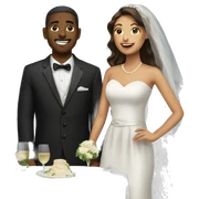 Wedding reception  sticker