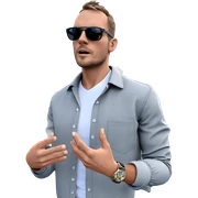 casual day with stylish boys sticker