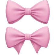 Bow sticker