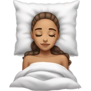 Ariana Grande sleeping sticker