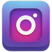 Instagram logo sticker