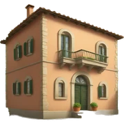 Italian villa  sticker