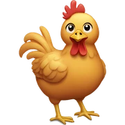 Chicken sticker