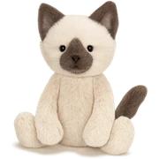 cute ragdoll kitten jellycat plushie sticker
