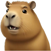 Capybara sticker