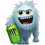 Monster energy sticker