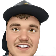 handsome boy in a hat sticker