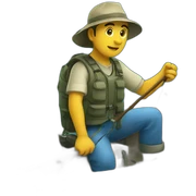 Fishing sticker