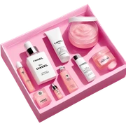 pink chanel skincare kit sticker