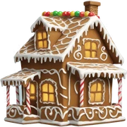 Gingerbread House  sticker