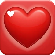 San Valentín rojo  sticker
