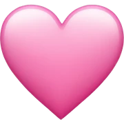Pink heart  sticker