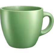Sage green cup sticker