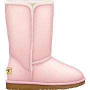 light pink uggs sticker