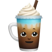 Ice coffee sticker