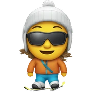 ski sticker