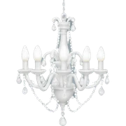 White chandelier sticker