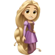 rapunzel sticker