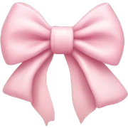 Light pink rapana with bow sticker