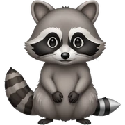 Raccoon  sticker