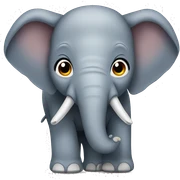 elephant sticker