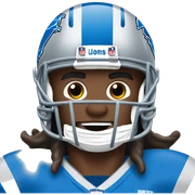 detroit lions football player sticker