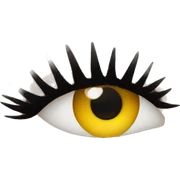 lashes sticker
