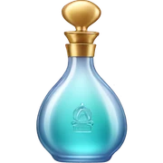 Perfume bottle sticker