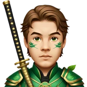 Emerald Samurai sticker