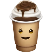 Iced coffee sticker