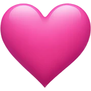 pink heart sticker