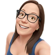 happy girl in selfie sticker