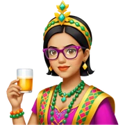 Colorful Parade Participant sticker