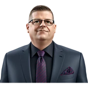 formal portrait of stylish man sticker