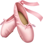 ballet shoes sticker