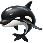orca emoji sticker
