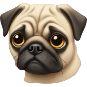 Pug sticker