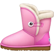 Pink uggs sticker