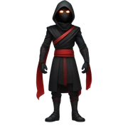 Shadow from shadow fight 2 sticker