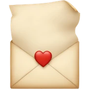 love letter sticker
