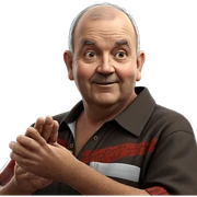 old man in a shirt sticker