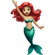Ariel the little mermaid sticker
