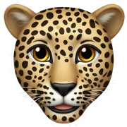 Leopard sticker
