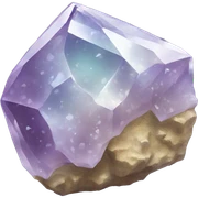 crystal druse sticker