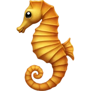seahorse sticker