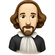 Shakespeare speaks english sticker